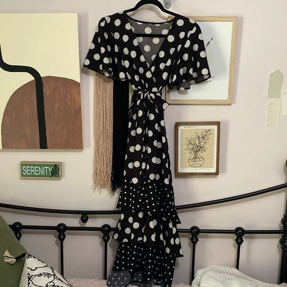 ☽ Polka Dot Dress - Picture 2 of 6